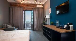 Гостиница Beton Brut Resort All Inclusive Анапа Двухместный номер Делюкс с 1 кроватью и видом на море-6