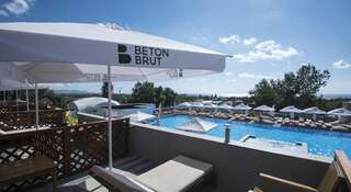 Гостиница Beton Brut Resort All Inclusive Анапа Двухуровневый люкс с видом на море-7